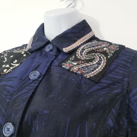 Proenza Schouler Patchwork Tassels Embroidered Jacket - Picture 3 of 12